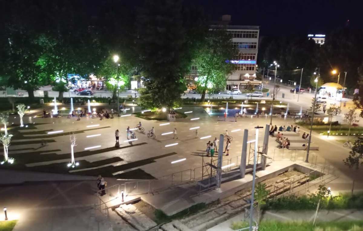Εγκαίνια για την κεντρική πλατεία Τρικάλων 4 χρόνια μετά