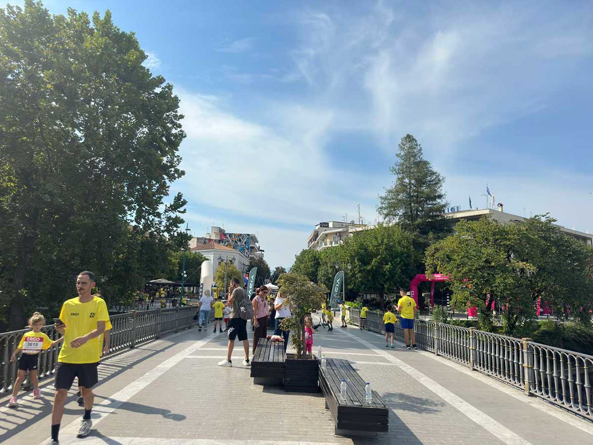 Run Greece: Τα Τρίκαλα γέμισαν παιδιά και οικογένειες