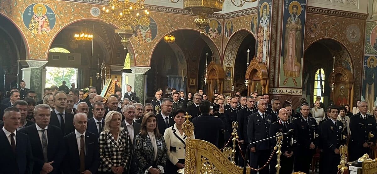 Τρίκαλα: Τιμήθηκε η Ημέρα της Ελληνικής Αστυνομίας