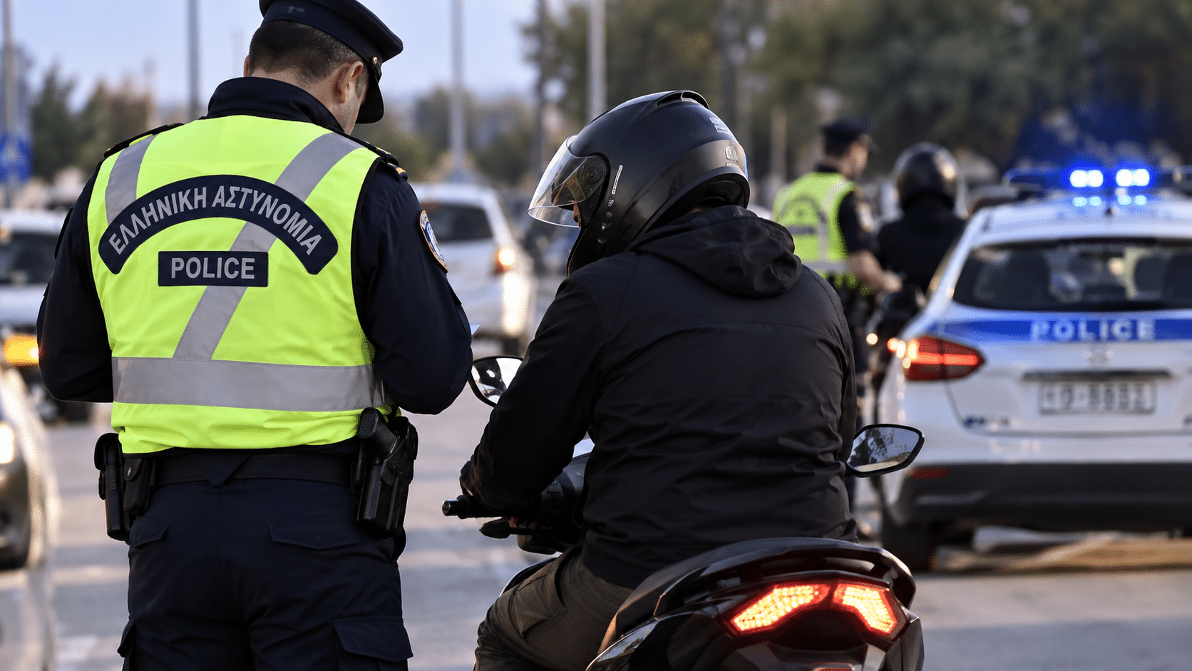 Τρίκαλα: 15 παραβάσεις για κράνος σε 206 ελέγχους
