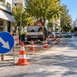 Τρίκαλα: Στένωση οδοστρώματος σε Ασκληπιού και Φλεγίου