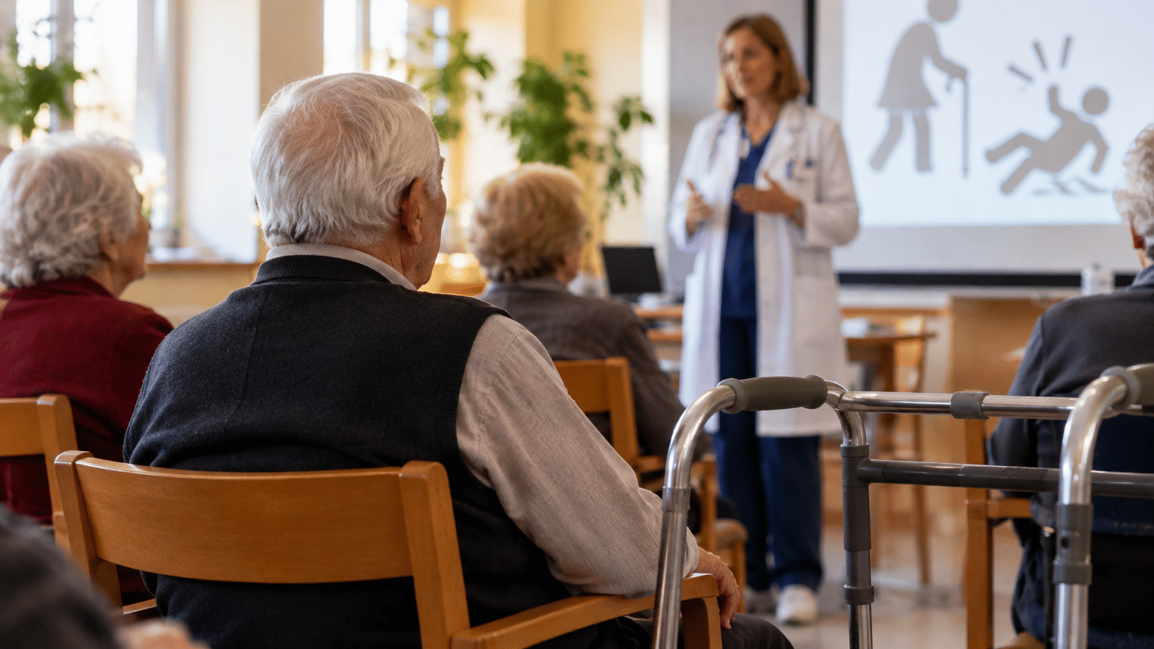 Τρίκαλα: Ενημέρωση για την πρόληψη πτώσεων ηλικιωμένων