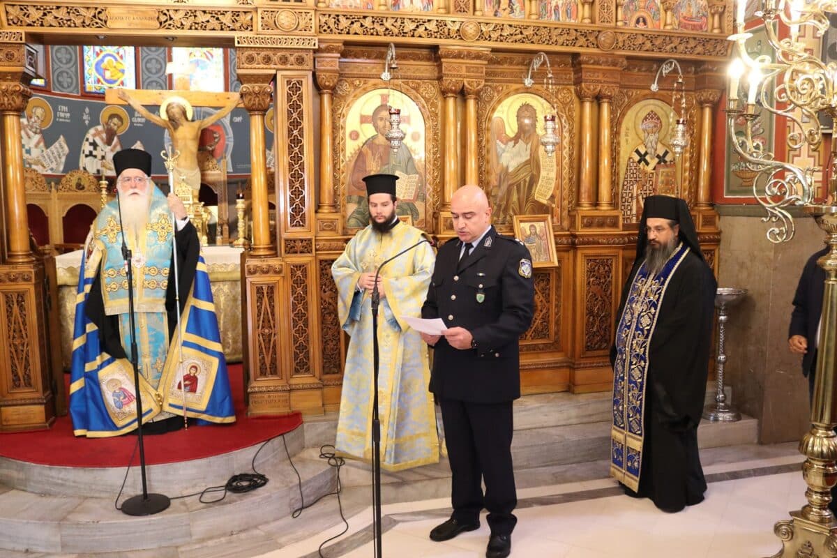 Τρίκαλα: Τιμήθηκε η Ημέρα της Ελληνικής Αστυνομίας