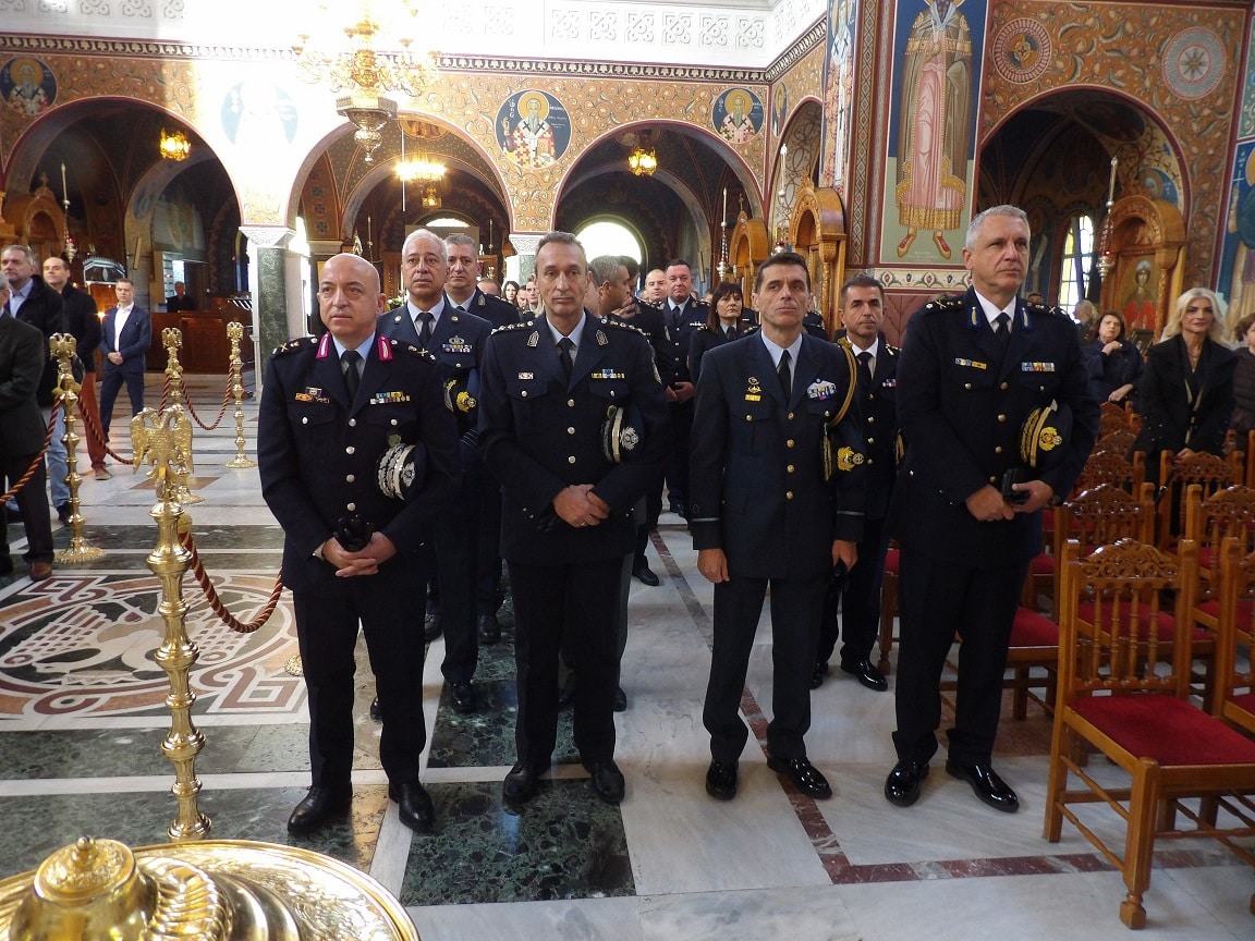 Τρίκαλα: Τιμήθηκε η Ημέρα της Ελληνικής Αστυνομίας