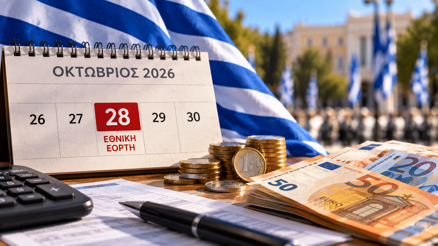 28η Οκτωβρίου: Ποιοι πληρώνονται έξτρα και πόσα