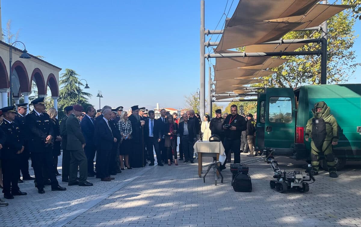 Τρίκαλα: Τιμήθηκε η Ημέρα της Ελληνικής Αστυνομίας