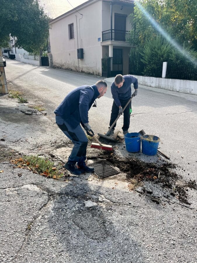 Πλάτανος Τρικάλων: Καθαρισμός φρεατίων από τη ΔΕΥΑΤ