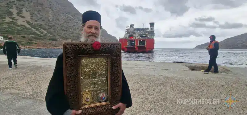 Από τη Σίφνο στα Τρίκαλα ξεκίνησε το ταξίδι της Παναγίας Χρυσοπηγής