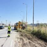 Τρίκαλα: Καθαρισμός πρανών στην περιφερειακή οδό