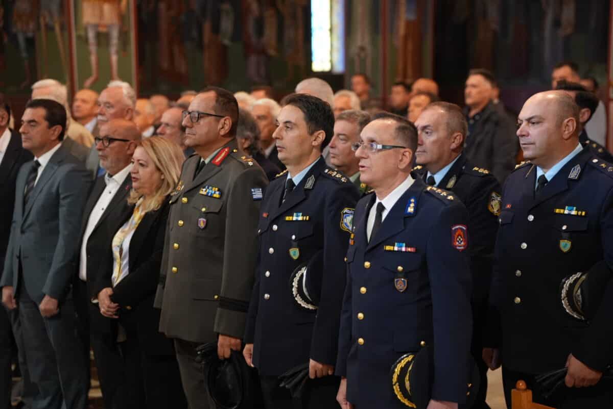 Τρίκαλα: Τιμήθηκε η Ημέρα της Ελληνικής Αστυνομίας