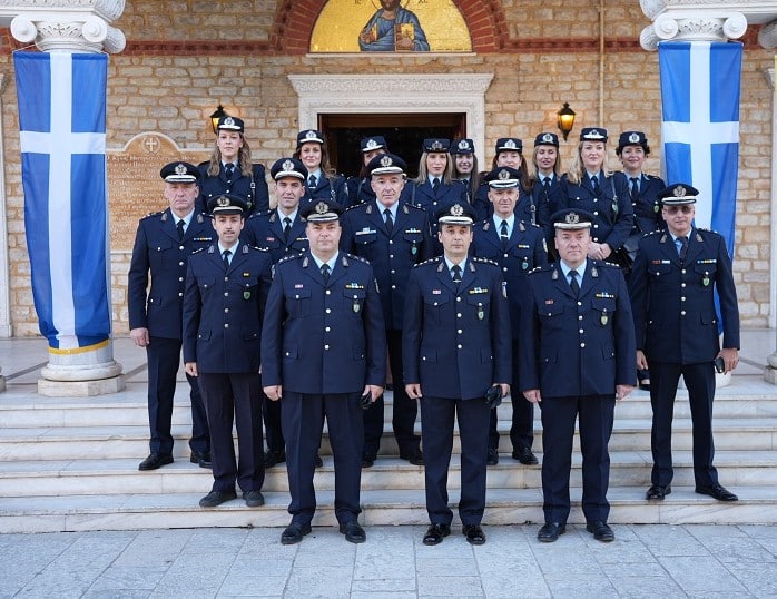 Τρίκαλα: Τιμήθηκε η Ημέρα της Ελληνικής Αστυνομίας