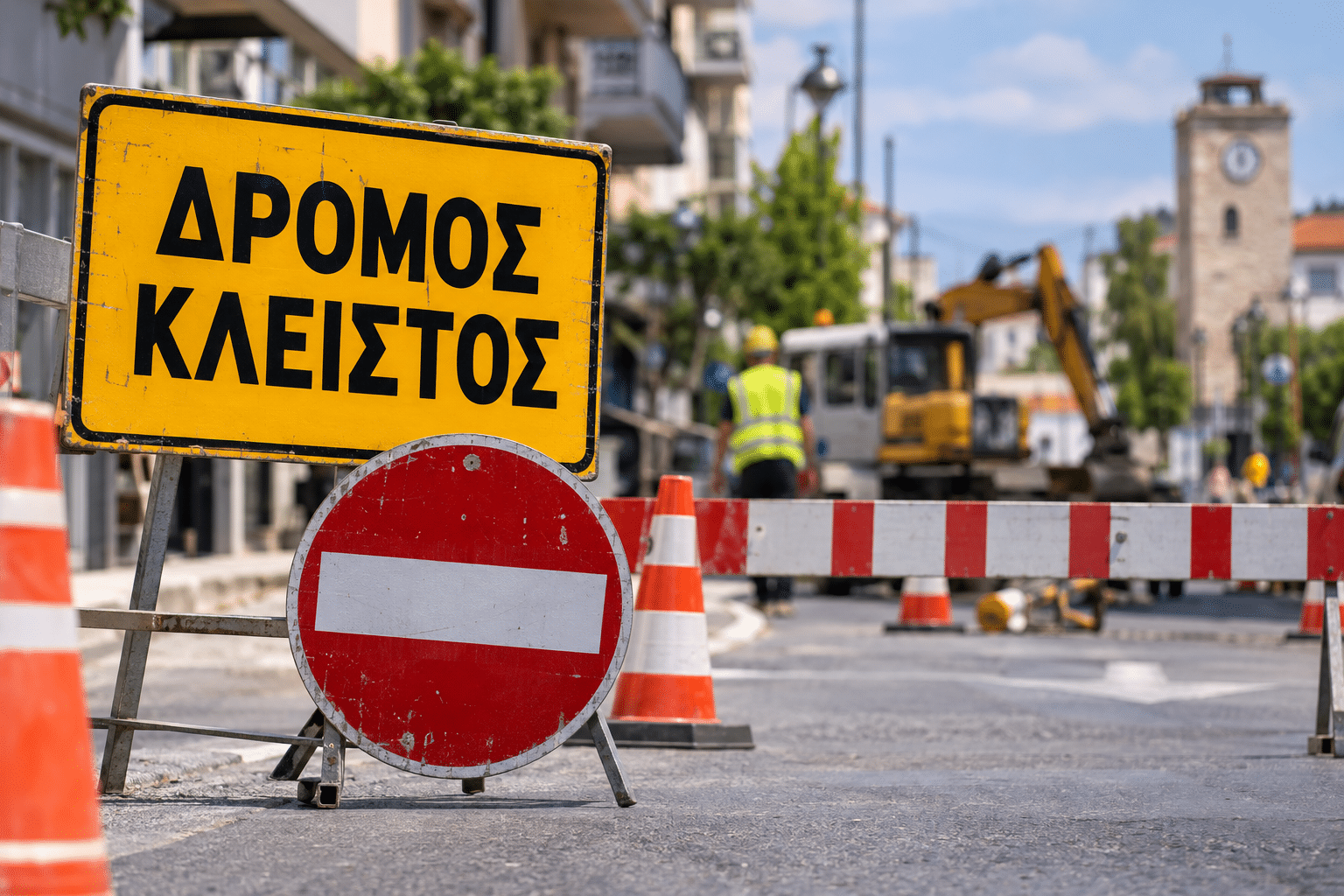 Τρίκαλα: Πού κλείνουν δρόμοι και πού αλλάζει η κυκλοφορία