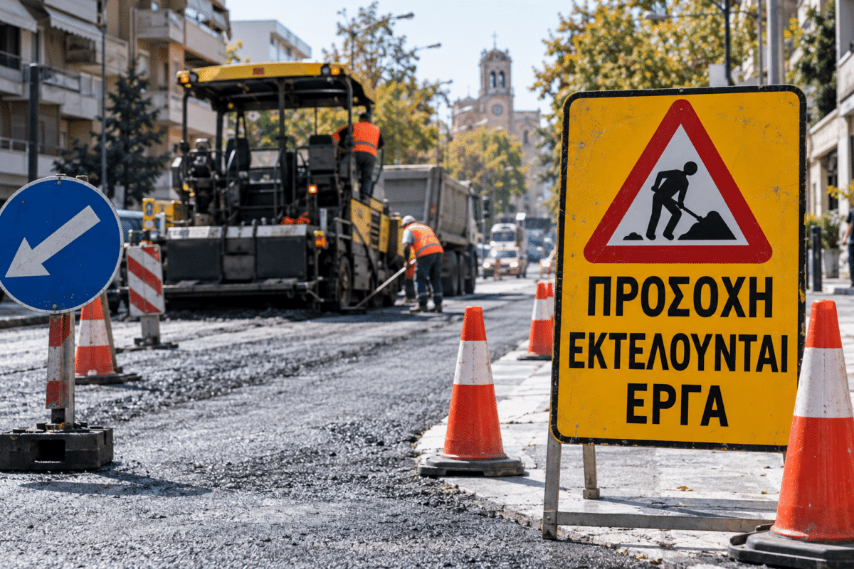 Τρίκαλα: Ποιοι δρόμοι κλείνουν από 12 έως 14 Οκτωβρίου
