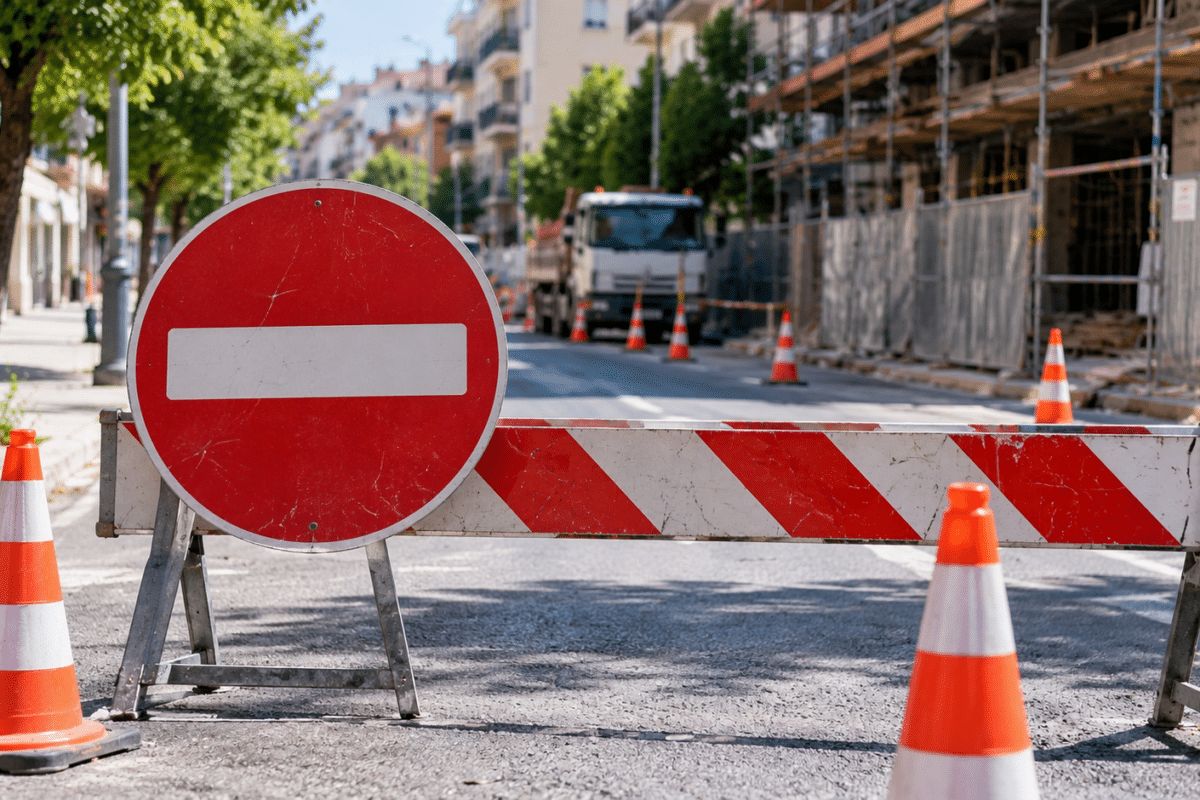 Τρίκαλα: Διακοπή κυκλοφορίας στην Αριστοτέλους