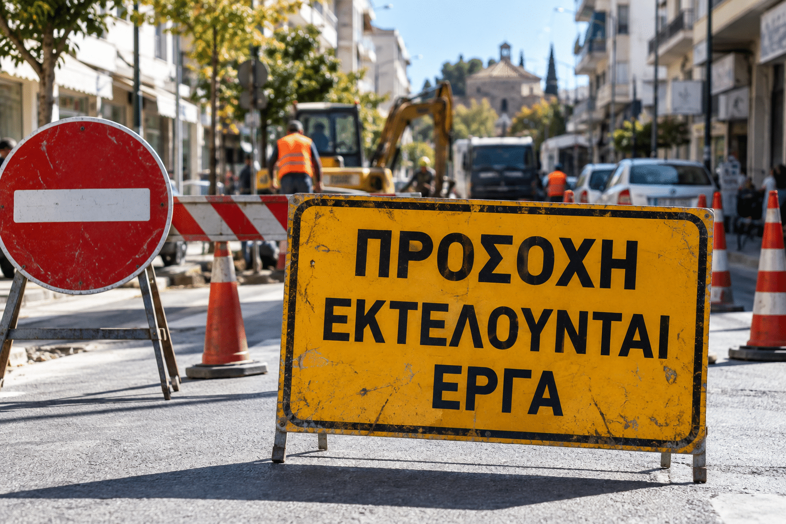 Κλείνουν δρόμοι στα Τρίκαλα από Πέμπτη έως Σάββατο