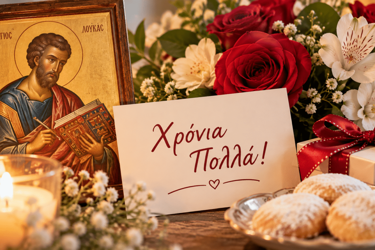 Εορτολόγιο 18 Οκτωβρίου: Ποιοι γιορτάζουν σήμερα