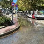 Τρίκαλα: Το νερό στον δρόμο, οι αρμόδιοι άφαντοι