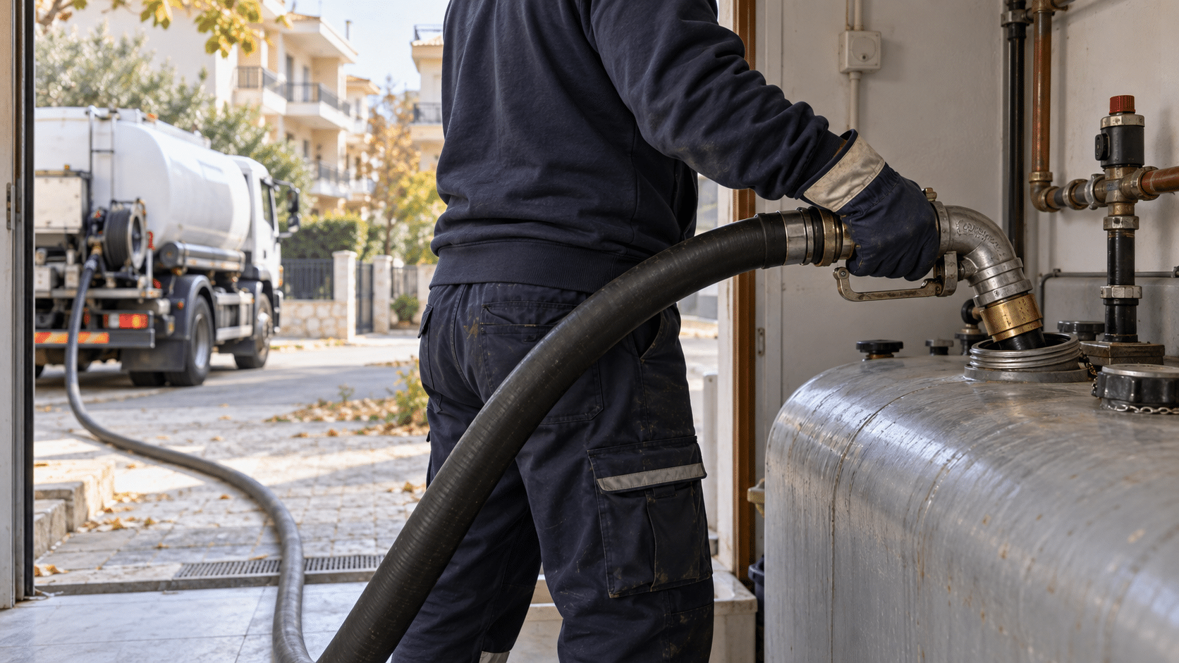 Πετρέλαιο θέρμανσης στα Τρίκαλα στα 1,553 ευρώ το λίτρο
