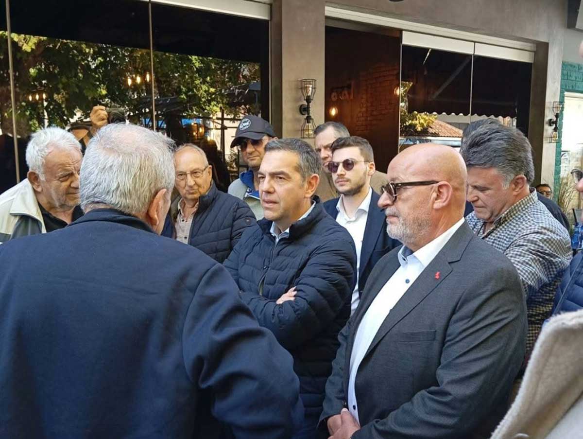 Τσίπρας σε Φαρκαδόνα και Γριζάνο για τους παραγωγούς